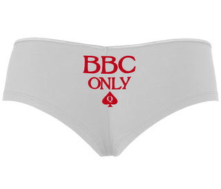 BBC Only - Queen Of Spades - White Boyshort