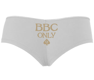 BBC Only - Queen Of Spades - White Boyshort