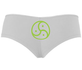 BDSM Symbol - White Boyshort
