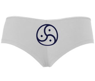 BDSM Symbol - White Boyshort