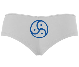 BDSM Symbol - White Boyshort