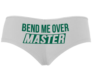 Bend Me Over Master - White Boyshort