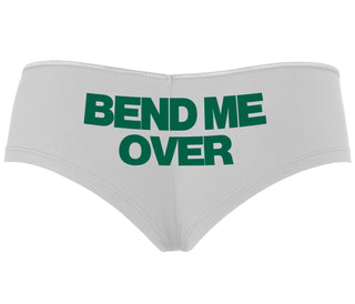 Bend Me Over - White Boyshort