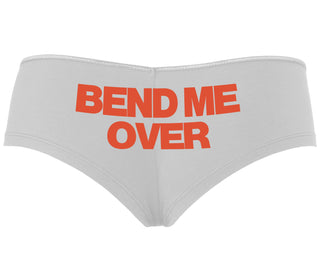 Bend Me Over - White Boyshort