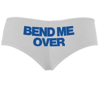 Bend Me Over - White Boyshort