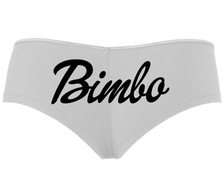 Bimbo - White Boyshort