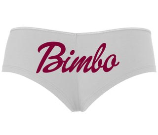 Bimbo - White Boyshort