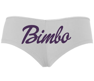Bimbo - White Boyshort