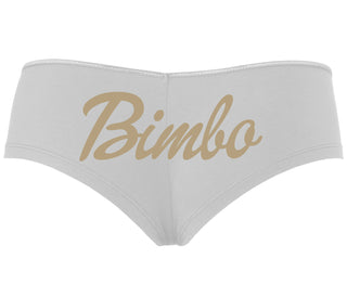 Bimbo - White Boyshort
