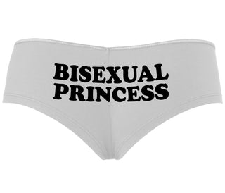 Bisexual Princess - White Boyshort