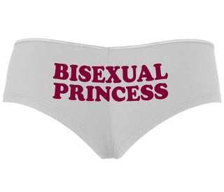 Bisexual Princess - White Boyshort