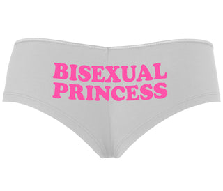 Bisexual Princess - White Boyshort