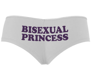 Bisexual Princess - White Boyshort