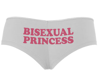 Bisexual Princess - White Boyshort