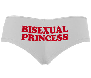 Bisexual Princess - White Boyshort