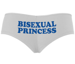 Bisexual Princess - White Boyshort