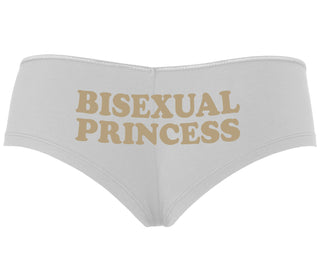 Bisexual Princess - White Boyshort