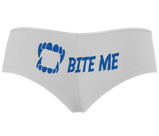 Bite Me - White Boyshort