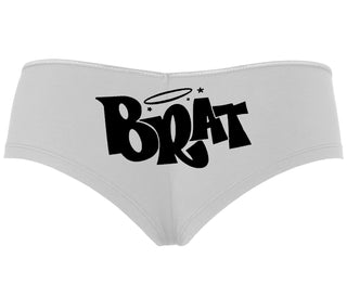 Brat - White Boyshort