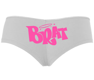 Brat - White Boyshort