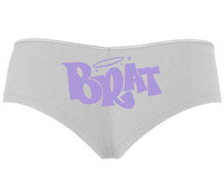 Brat - White Boyshort