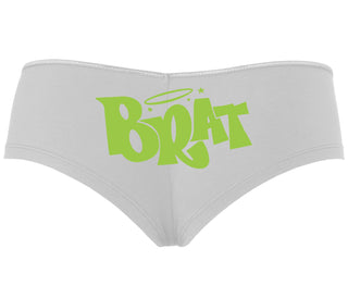 Brat - White Boyshort