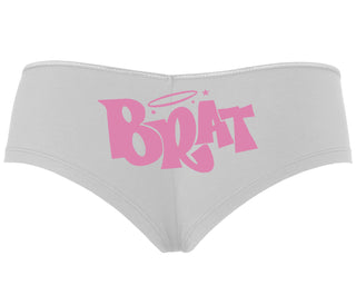 Brat - White Boyshort