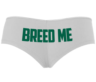 Breed Me - White Boyshort