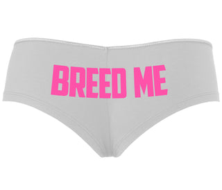 Breed Me - White Boyshort