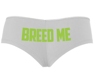 Breed Me - White Boyshort