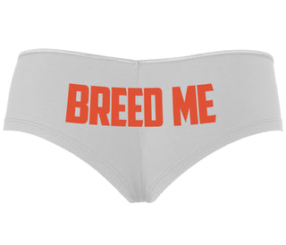 Breed Me - White Boyshort