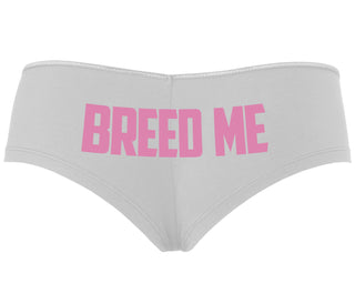 Breed Me - White Boyshort