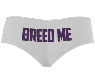 Breed Me - White Boyshort