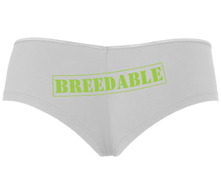 Breedable - White Boyshort