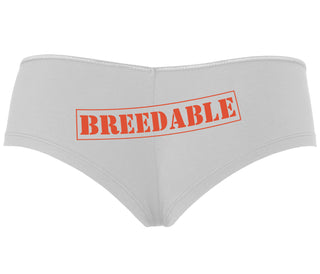 Breedable - White Boyshort