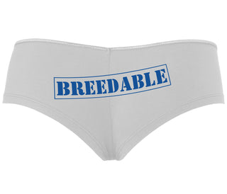 Breedable - White Boyshort