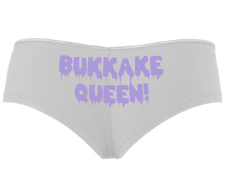 Bukkake Queen - White Boyshort