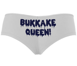 Bukkake Queen - White Boyshort