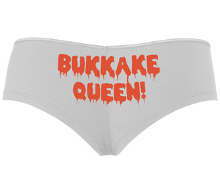Bukkake Queen - White Boyshort
