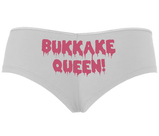 Bukkake Queen - White Boyshort