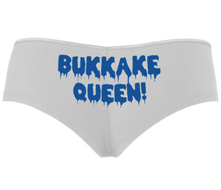 Bukkake Queen - White Boyshort