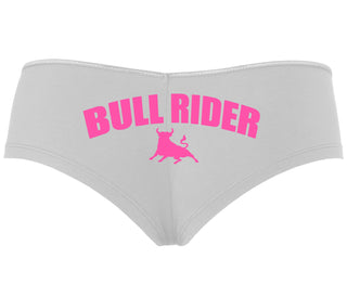 Bull Rider - Size Queen - Hotwife - White Boyshort