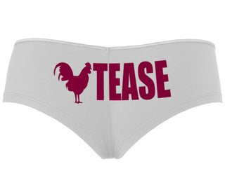 Cock Tease - Rooster - White Boyshort