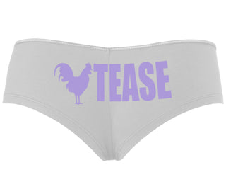 Cock Tease - Rooster - White Boyshort