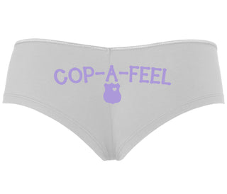 Cop A Feel - LEO Love - White Boyshort