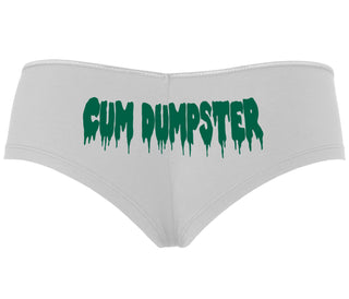 Cum Dumpster - White Boyshort