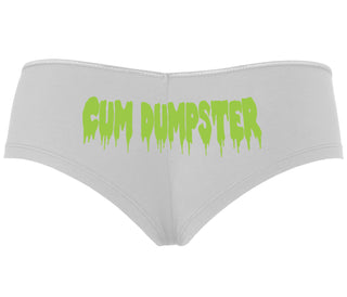 Cum Dumpster - White Boyshort