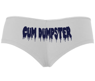 Cum Dumpster - White Boyshort