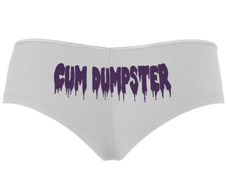 Cum Dumpster - White Boyshort