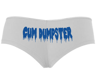 Cum Dumpster - White Boyshort